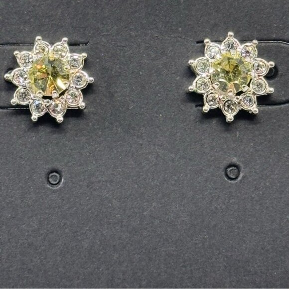 Vtg Avon adaptable sparkly stud earrings - Picture 9 of 9